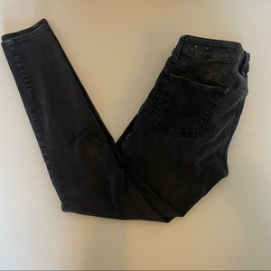 American eagle black jeggings, size 8